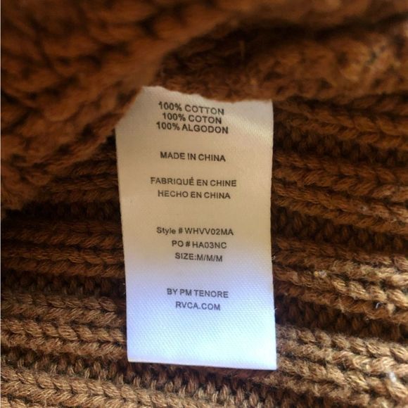 RVCA mate check sweater - Picture 7 of 11